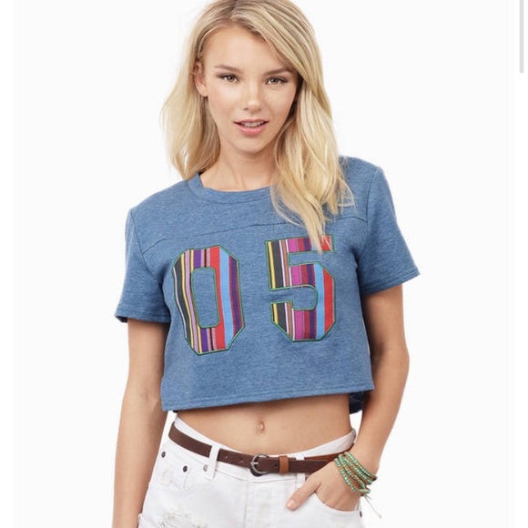 Tobi Tops - 3/$25 TOBI Fire It Up Crop Top
